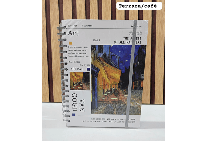 (RAYAS)AGENDA 2026 VAN GOGH MOD# TK-0202BJ