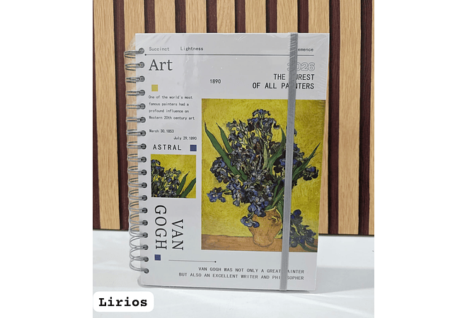 (RAYAS)AGENDA 2026 VAN GOGH MOD# TK-0202BJ