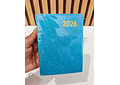 MINI AGENDA 2026 CON BRILLOS COLORES LISOS MOD# TK-0213BJ