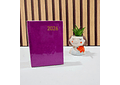 MINI AGENDA 2026 CON BRILLOS COLORES LISOS MOD# TK-0213BJ