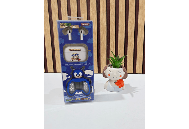 AUDÍFONOS VARIOS PERSONAJES CON LLAVERITO TETRIS MOD# FR-9095 🎧