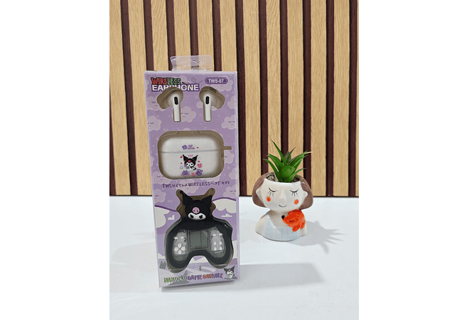 AUDÍFONOS VARIOS PERSONAJES CON LLAVERITO TETRIS MOD# FR-9095 🎧