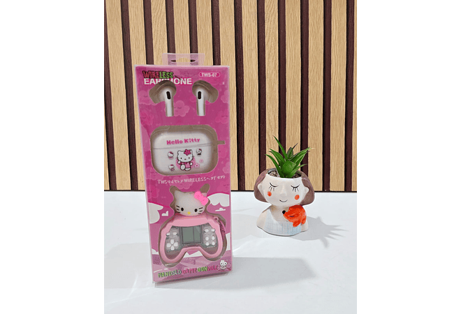 AUDÍFONOS VARIOS PERSONAJES CON LLAVERITO TETRIS MOD# FR-9095 🎧