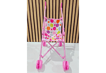 CARRIOLA PLEGABLE DE JUGUETE PARA MUÑECAS