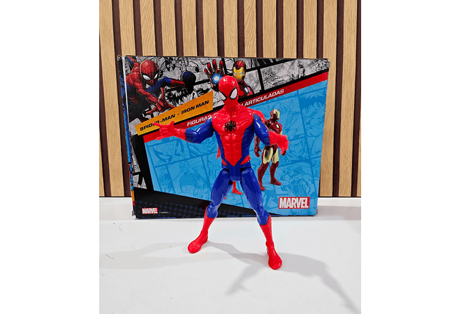 SET DE JUGUETE  SPIDER MAN . IRO MAN O CAPITAN AMERICA AL AZAR MOD #T378866