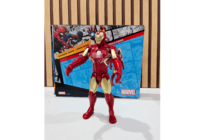 SET DE JUGUETE  SPIDER MAN . IRO MAN O CAPITAN AMERICA AL AZAR MOD #T378866