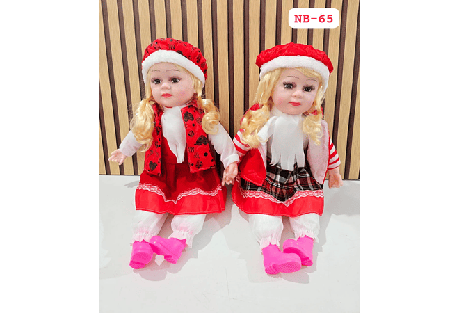 MUÑECA GRANDE CON SONIDO MOD# NB-77 Y NB-65