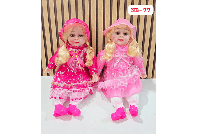 MUÑECA GRANDE CON SONIDO MOD# NB-77 Y NB-65