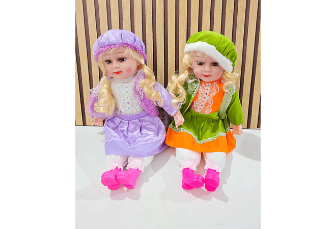 MUÑECA GRANDE CON SONIDO MOD# NB-77 Y NB-65