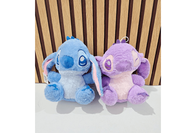 PELUCHE STITCH Y ÁNGELA (MORADO O AZUL)MOD# P300278