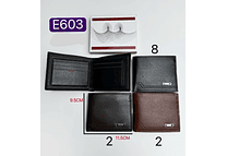 CARTERA CABALLERO EN CAJITA MOD #E601