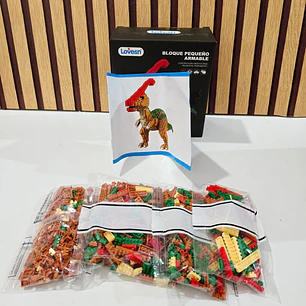 LEGOS DE CONSTRUCCIÓN/DINOSAURIOS MOD# DM350,45,49,42