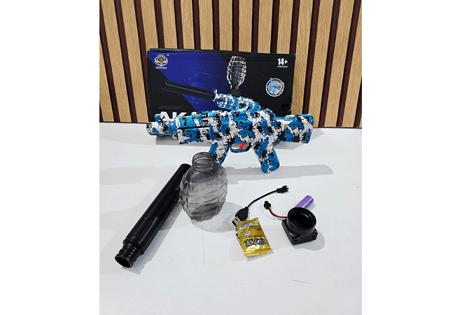 PISTOLA FUSIL DE HIDROGEL AK47🔫