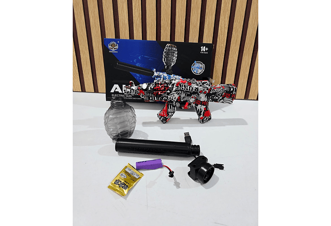 PISTOLA FUSIL DE HIDROGEL AK47🔫