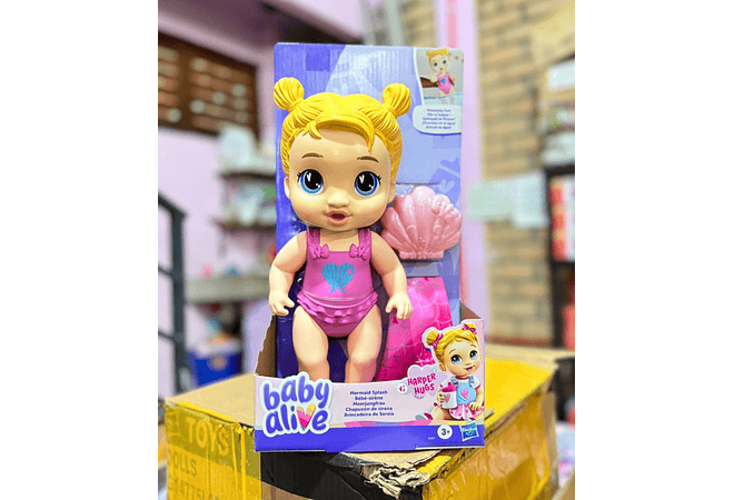 MUÑECA BABY ALIVE/SIRENA MOD# 328489