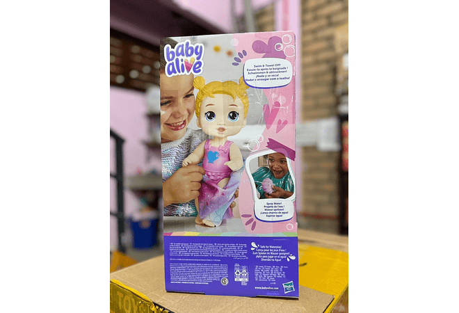 MUÑECA BABY ALIVE/SIRENA MOD# 328489