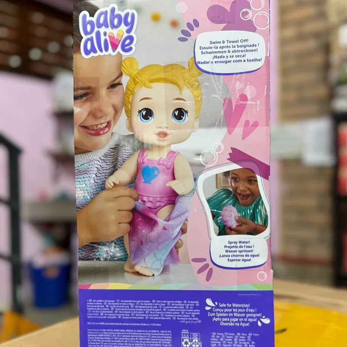 MUÑECA BABY ALIVE/SIRENA MOD# 328489 4