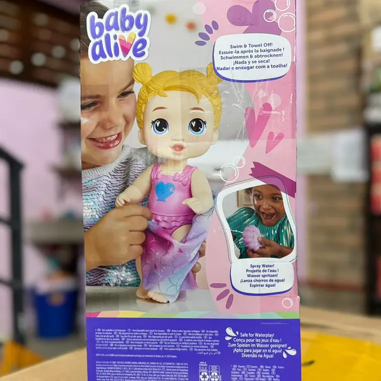 MUÑECA BABY ALIVE/SIRENA MOD# 328489 4
