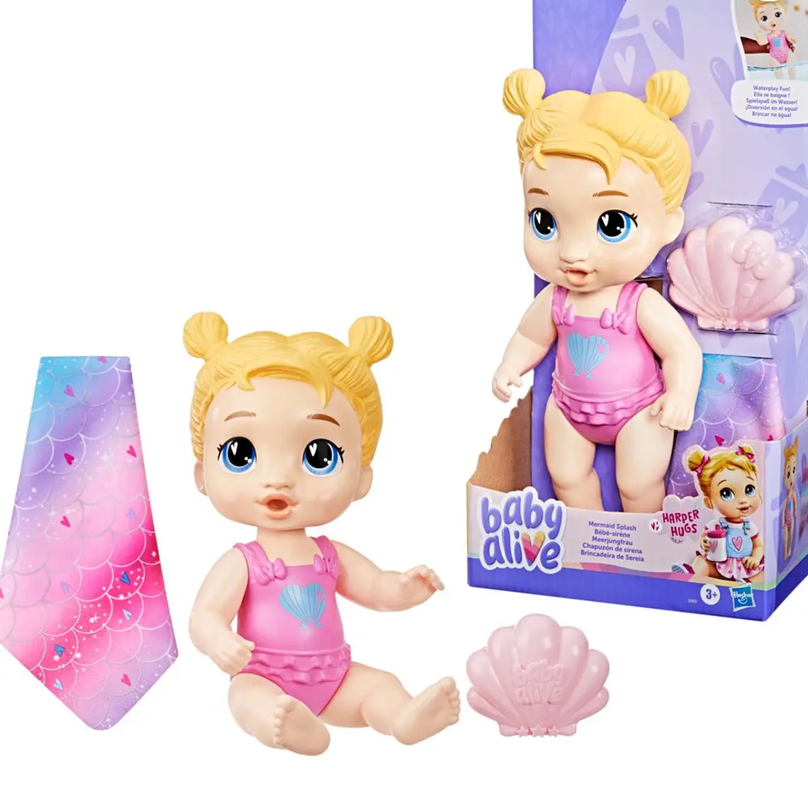 MUÑECA BABY ALIVE/SIRENA MOD# 328489 5