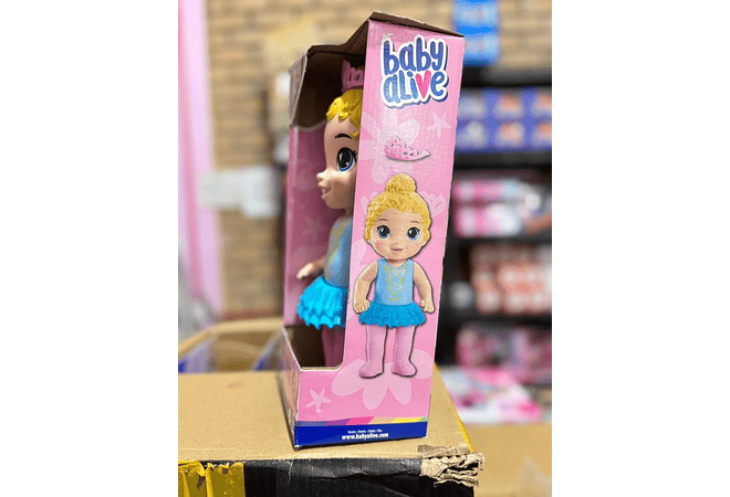 MUÑECA BAILARINA VESTIDO AZUL MOD# 247458👗