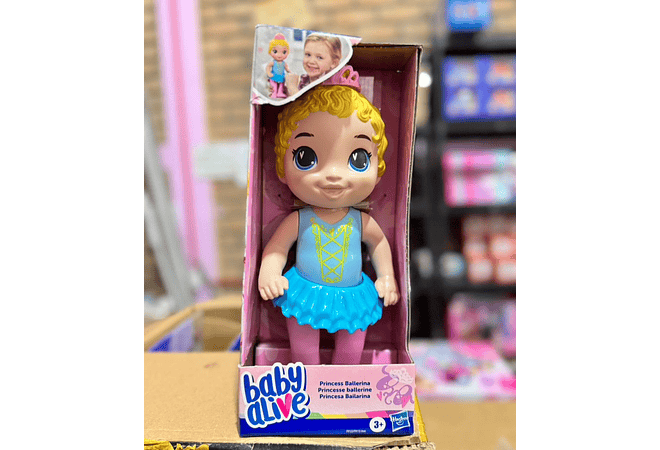 MUÑECA BAILARINA VESTIDO AZUL MOD# 247458👗