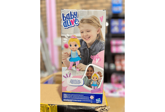 MUÑECA BAILARINA VESTIDO AZUL MOD# 247458👗