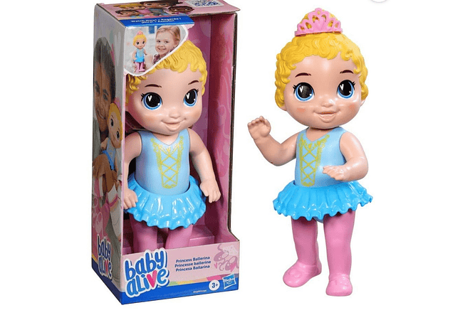 MUÑECA BAILARINA VESTIDO AZUL MOD# 247458👗