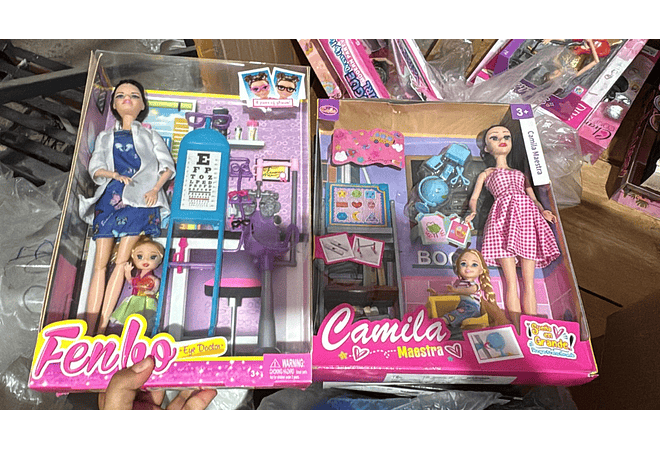 BARBIE CON ACCESORIOS MOD# TDC1152