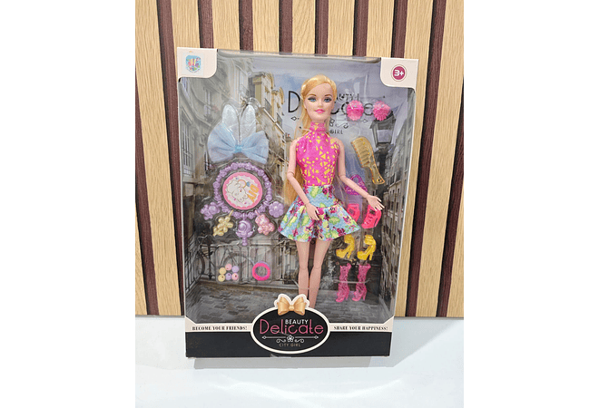 BARBIE CON ACCESORIOS MOD# TDC1152