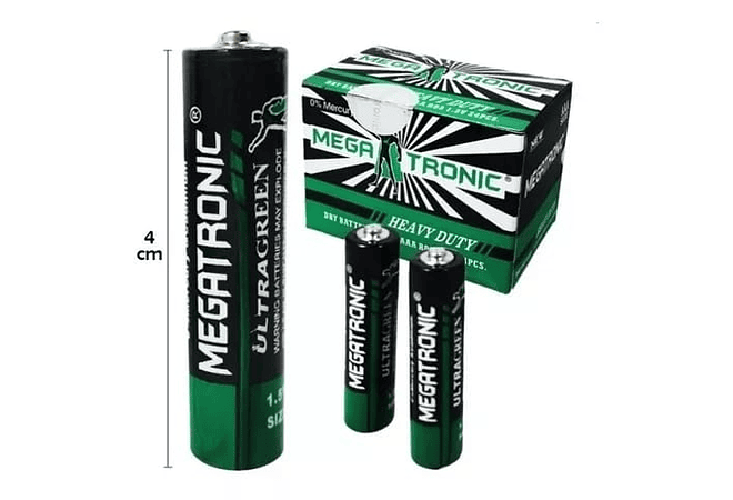 (TRIPLE AAA ) CAJITA CON 24 PILAS TRIPLE AAA MEGATRONIC REINGRESO