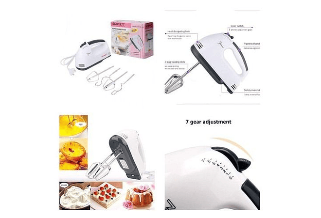 BATIDORA ELÉCTRICA MOD# HE-133