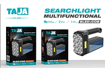 LAMPARA SOLAR MULTIFUNCIONAL MOD# HVH-80901