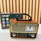 BOCINA RADIO CON RELOJ /VITAGE MOD# NS-8898BT📻 - Miniatura 2