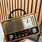BOCINA RADIO CON RELOJ /VITAGE MOD# NS-8898BT📻 - Miniatura 6