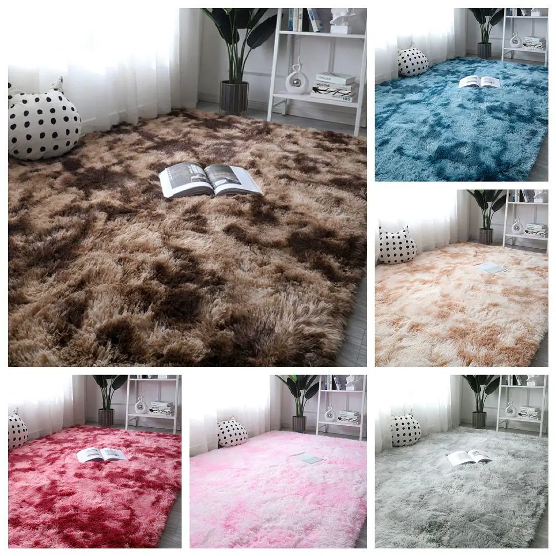 TAPETE/ALFOMBRA GRANDE 1.28 M x1.90 M PELO ALTO MOD # T101 1