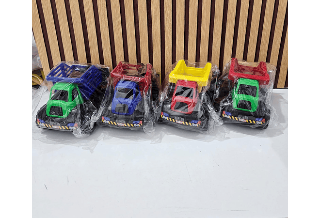 JUGUETE DE VOLTEO / CAMIONETA ECOLÓGICO COLORES AL AZAR