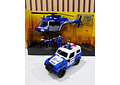 SET VEHÍCULOS DE POLICÍA (AZUL/BLANCO) MOD# D3102 🚓