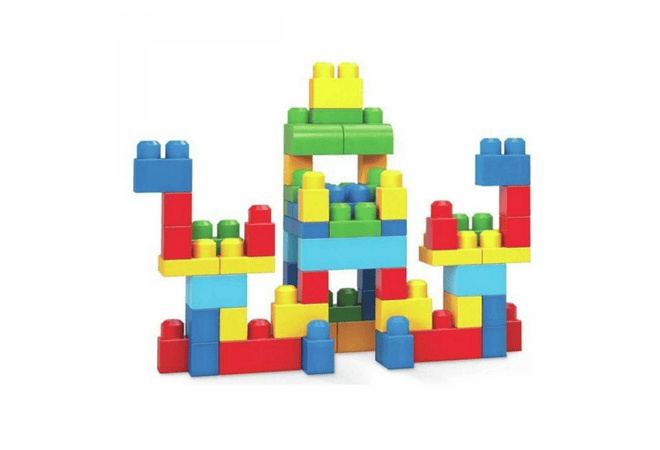 BOTE GRANDE CON 400 BLOQUES DE CONSTRUCCIÓN MOD# JX688-199