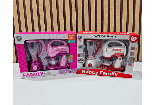 SET DE ELECTRODOMÉSTICOS PARA NIÑAS (CON SIMULACIÓN DE USO)MOD# IS8250