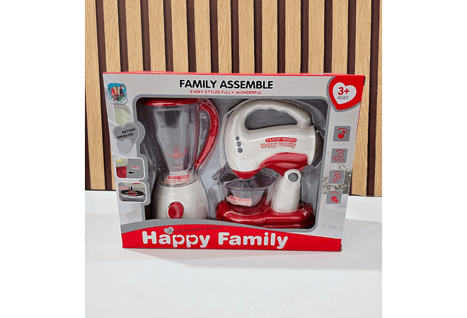 SET DE ELECTRODOMÉSTICOS PARA NIÑAS (CON SIMULACIÓN DE USO)MOD# IS8250