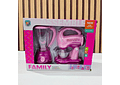 SET DE ELECTRODOMÉSTICOS PARA NIÑAS (CON SIMULACIÓN DE USO)MOD# IS8250