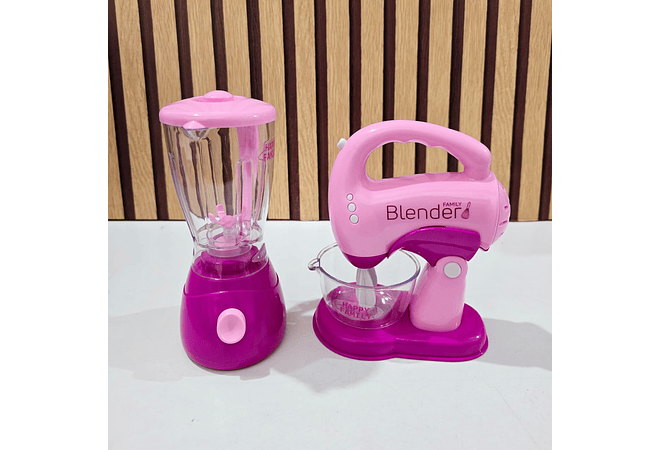 SET DE ELECTRODOMÉSTICOS PARA NIÑAS (CON SIMULACIÓN DE USO)MOD# IS8250