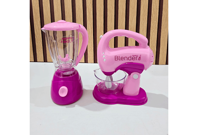 SET DE ELECTRODOMÉSTICOS PARA NIÑAS (CON SIMULACIÓN DE USO)MOD# IS8250