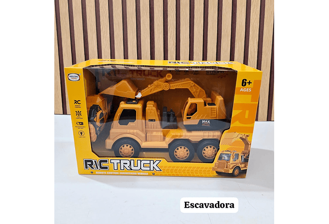 VEHÍCULOS DE CONSTRUCCIÓN CON CONTROL REMOTO 🎮 🏗️ (AMARILLOS) MOD# 9908-09-10-11 Y 12