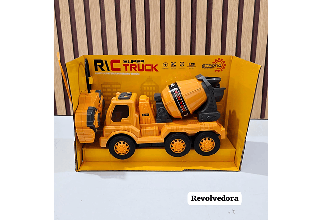 VEHÍCULOS DE CONSTRUCCIÓN CON CONTROL REMOTO 🎮 🏗️ (AMARILLOS) MOD# 9908-09-10-11 Y 12