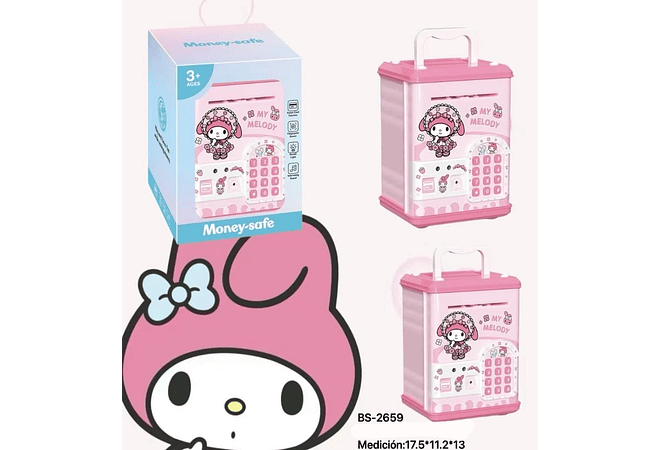 ALCANCIA DISEÑO MY MELODY MOD#BS-2659