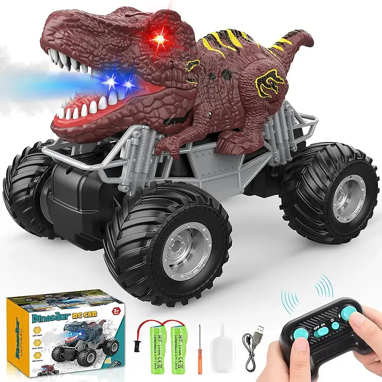 🦕CARRO DINOSAURIO CON CONTROL 🎮 REMOTO MOD# TT-94323A🦖 5