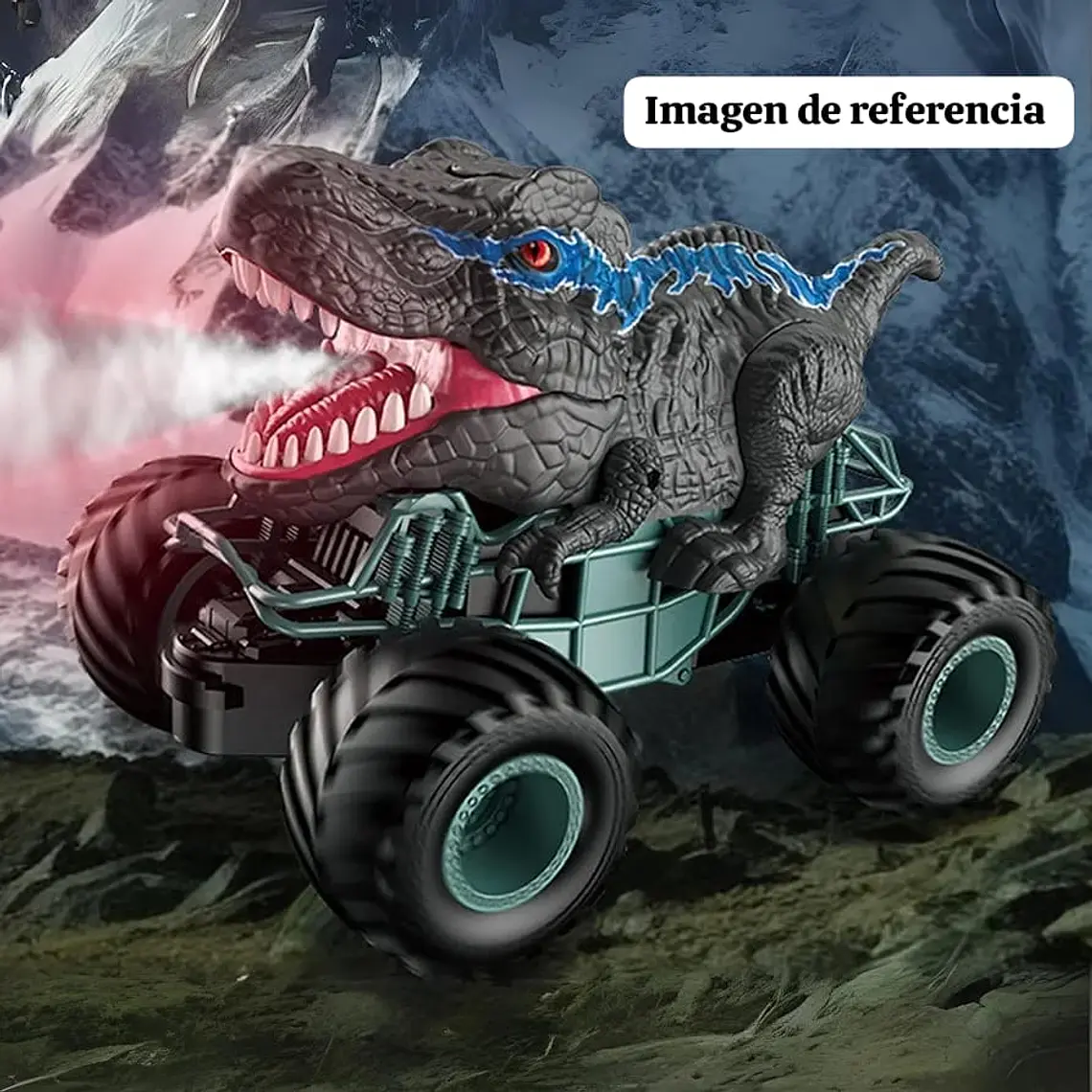 🦕CARRO DINOSAURIO CON CONTROL 🎮 REMOTO MOD# TT-94323A🦖 2