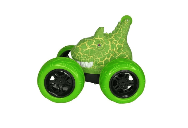 CARRO DE ACROBÁTICO DINOSAURIO CON CONTROL REMOTO MOD#