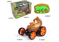 CARRO DE ACROBÁTICO DINOSAURIO CON CONTROL REMOTO MOD#